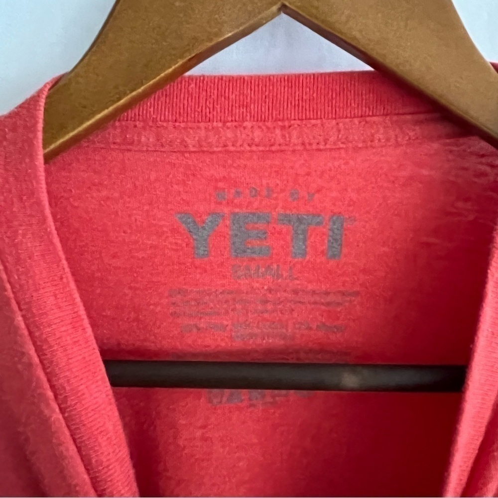 YETI Red Logo Short Sleeve T-Shirt - Picture 4 of 7